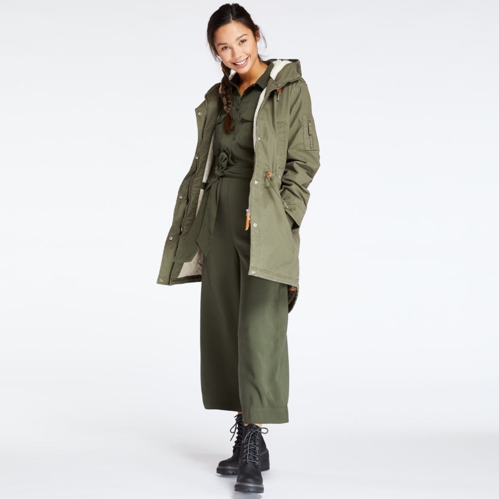 TIMBERLAND WOMEN'S MT. KELSEY FLEECE-LINED PARKA - Picture 4 of 8